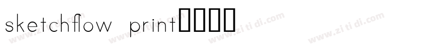 sketchflow print字体转换